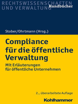 cover image of Compliance für die öffentliche Verwaltung